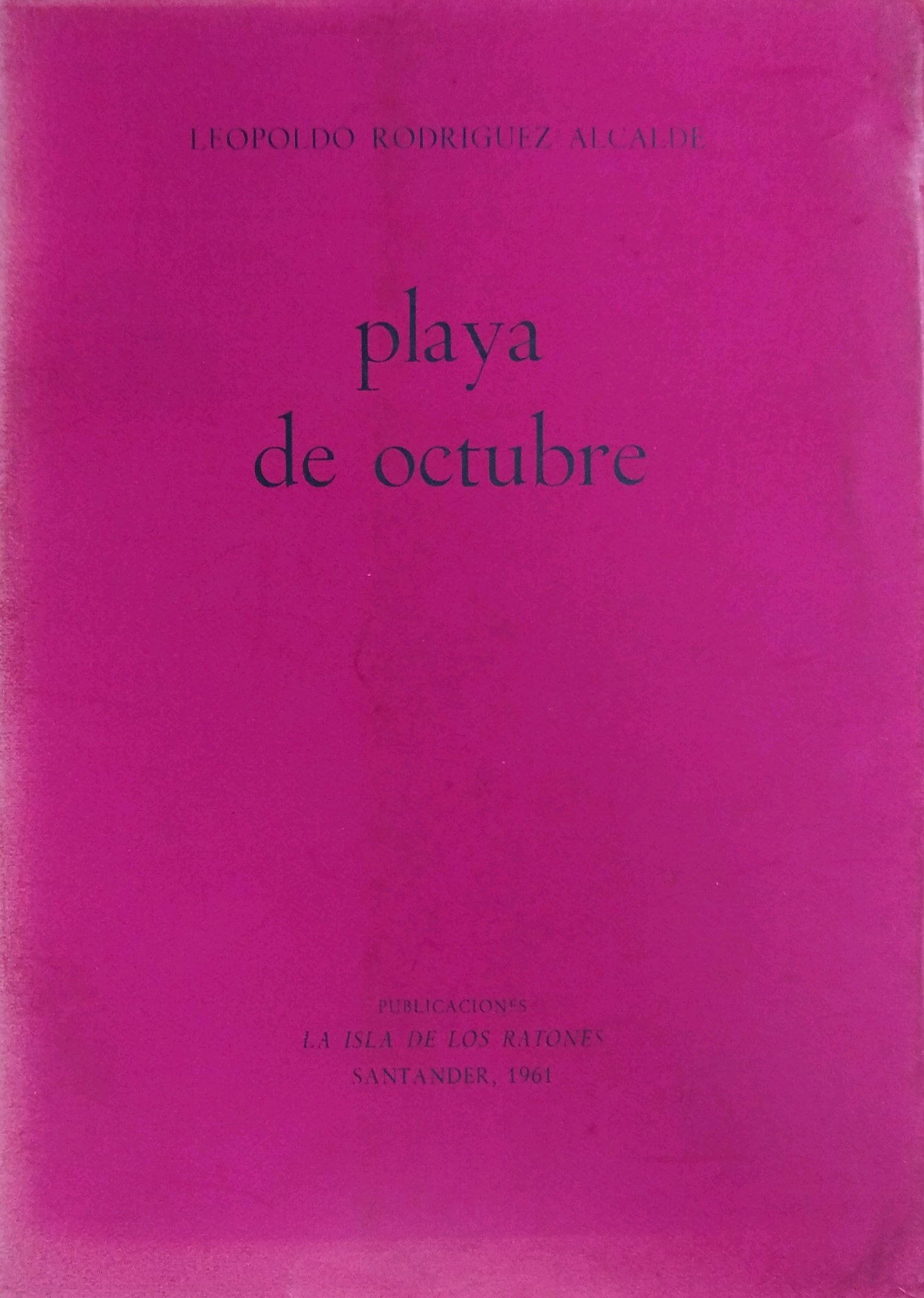 Playa de octubre